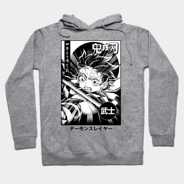 kimino yaiba Hoodie by sober artwerk